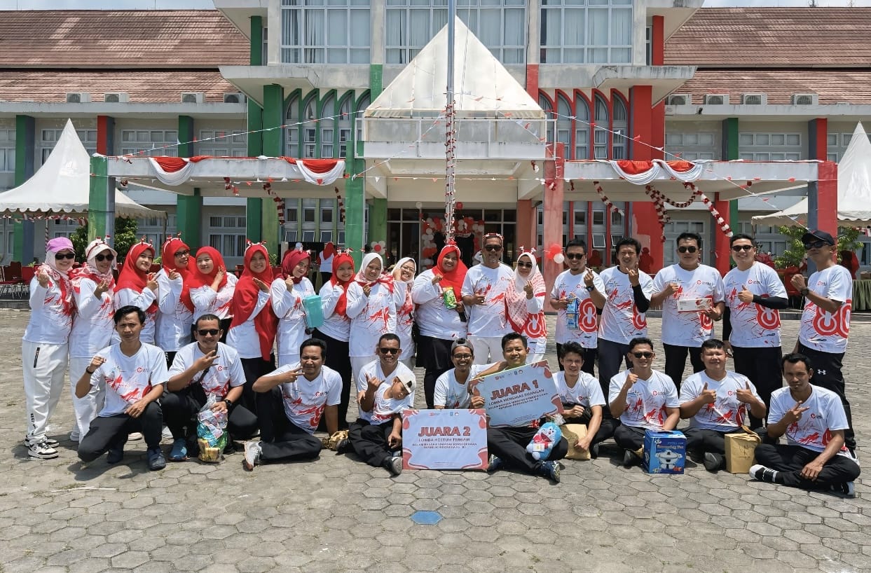 Bagian Pengadaan Barang dan Jasa berhasil menyabet 2 Juara Lomba Peringatan HUT RI Ke 80